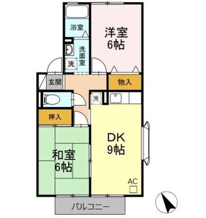 セ・モア　Aの物件間取画像